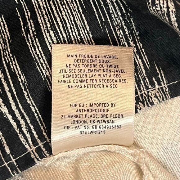 Floreat Anthropologie Blouse Women 6 Western Fringe Aztec Tribal Boho Chic Tunic - Picture 11 of 11